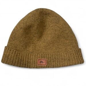 Turtle Fur Burnt Yellow Wool Blend Hat